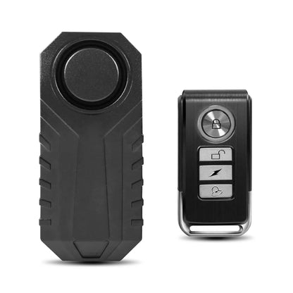 Wireless Waterproof Bike Vibration Alarm with Remote Control