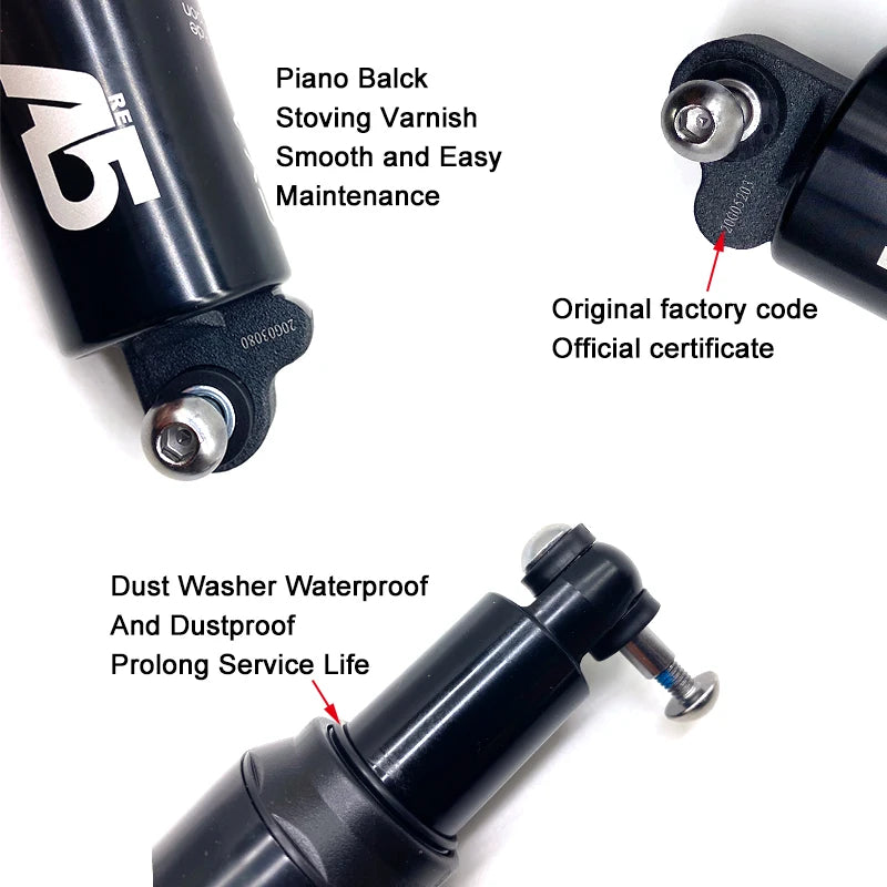 KS A5 RE RR1 Air Rear Shock Absorber for MTB, E-Bikes & Scooters