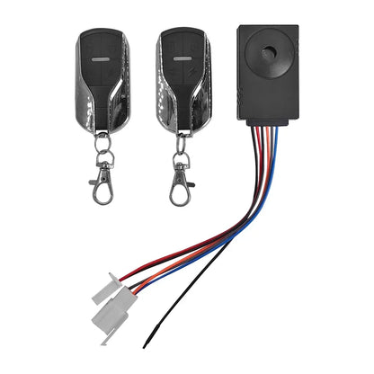 Anti-Theft Alarm System with Dual Remote Control for E-Scooters & E-Bikes
