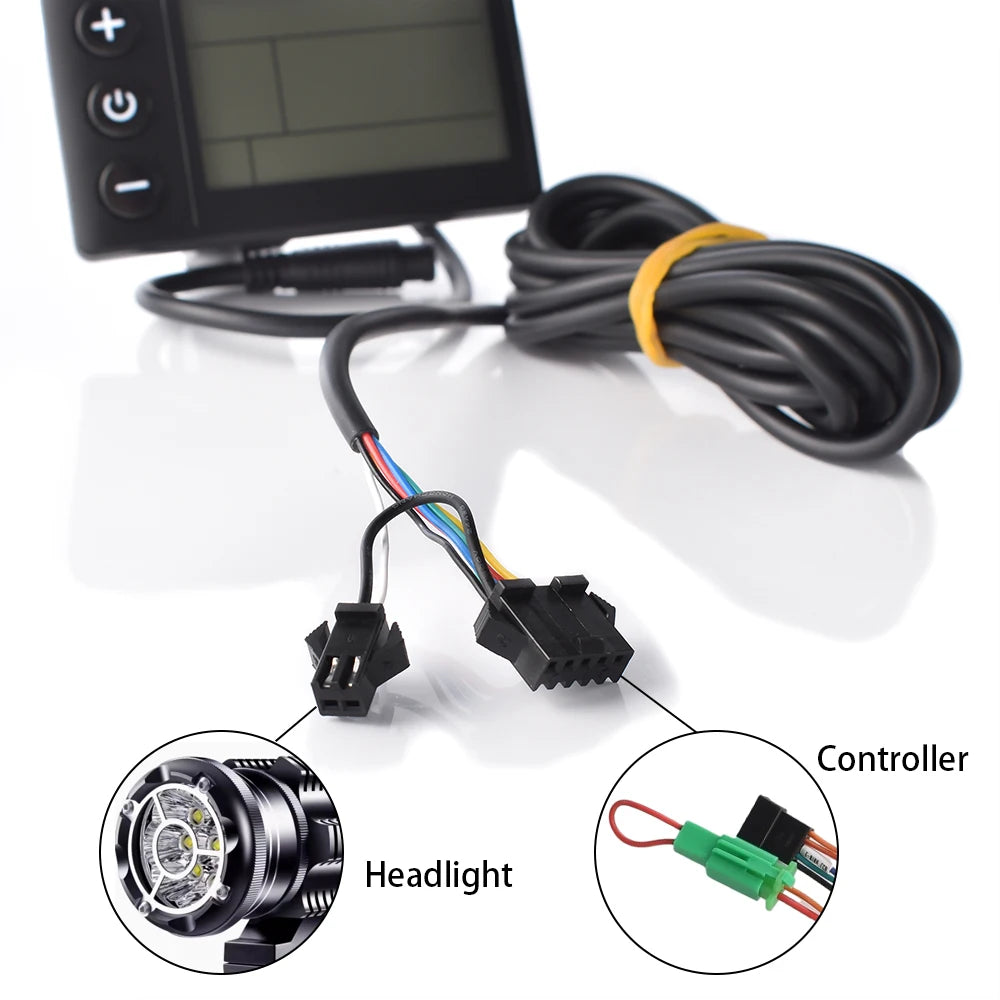 JRAHK 350W–2000W Dual Mode BLDC Electric Bike Controller (36V–60V)