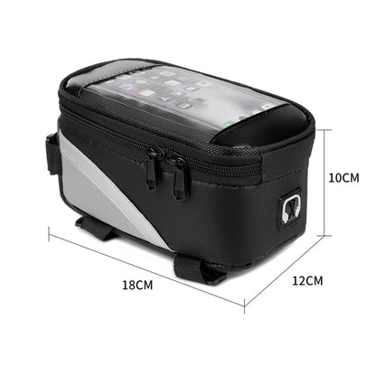 1L Bicycle Top Tube Phone Holder Frame Bag