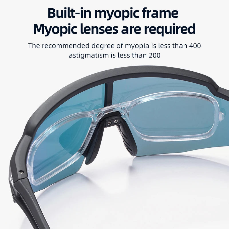 ROCKBROS UV400 Photochromic Polarized Cycling Glasses