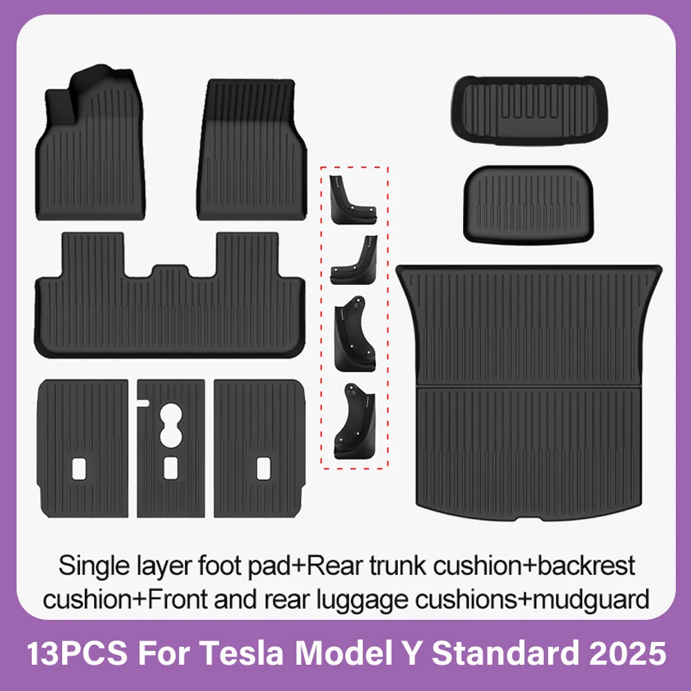 Tesla Model Y Juniper TPE Floor Mats
