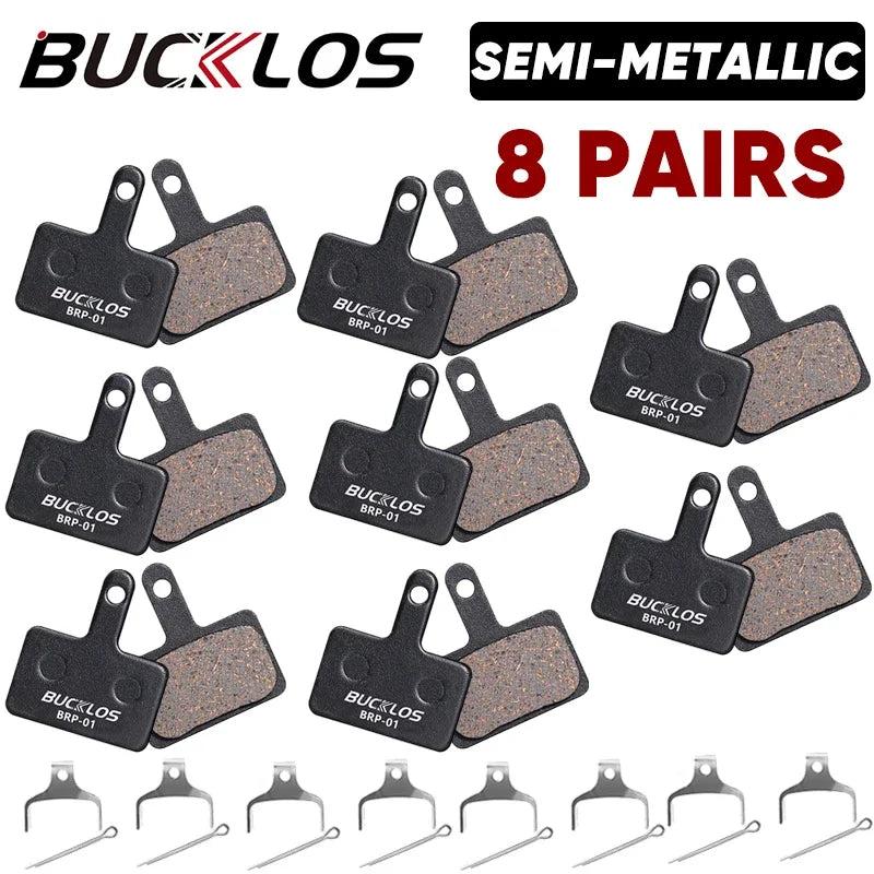 BUCKLOS Semi-Metal Bike Brake Pads