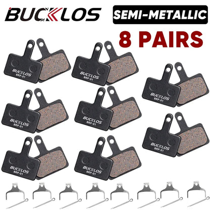 BUCKLOS Semi-Metal Bike Brake Pads