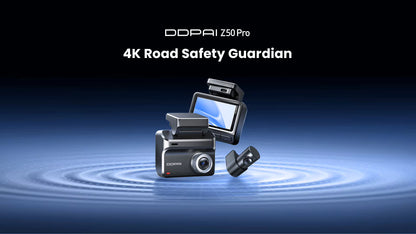 DDPAI Z50 Pro 4K Dash Cam with GPS, ADAS & 3-Inch IPS Screen