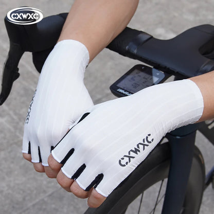 Cycling Half Finger Gloves with Extended Wrist Support