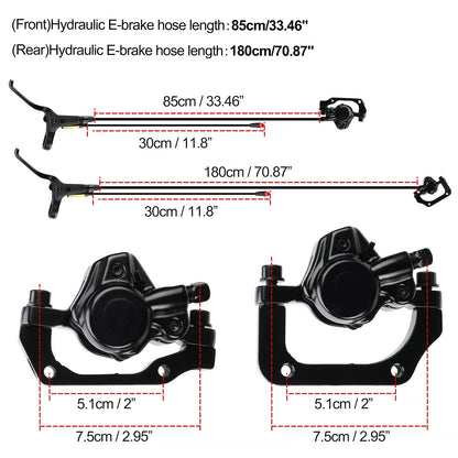 E-Bike-Umrüstsatz für hydraulische Bremsen