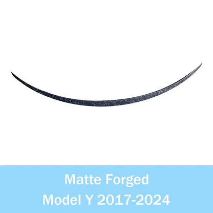 Tesla Model Y 2020-2024 Real Carbon Fibre Rear Spoiler