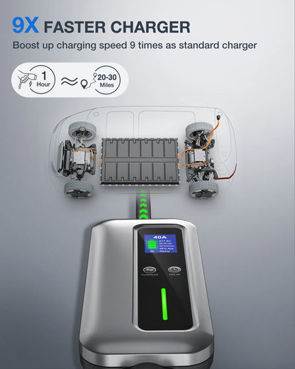 Nilight 40A Level 2 Portable EV Charger