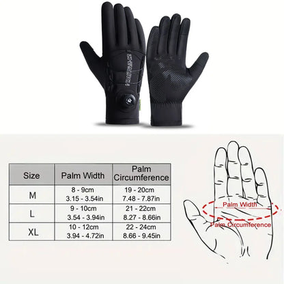 GTUBIKE Winter Waterproof Touchscreen Cycling Gloves