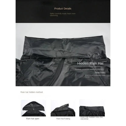 Waterproof Rain Suit Jacket & Trousers Set for Cycling & Motorcycling