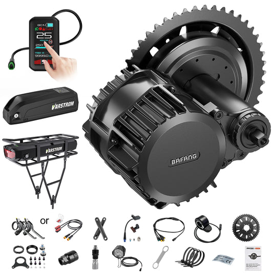 BAFANG 48V Mittelmotor E-Bike Umbausatz 500W 750W 1000W