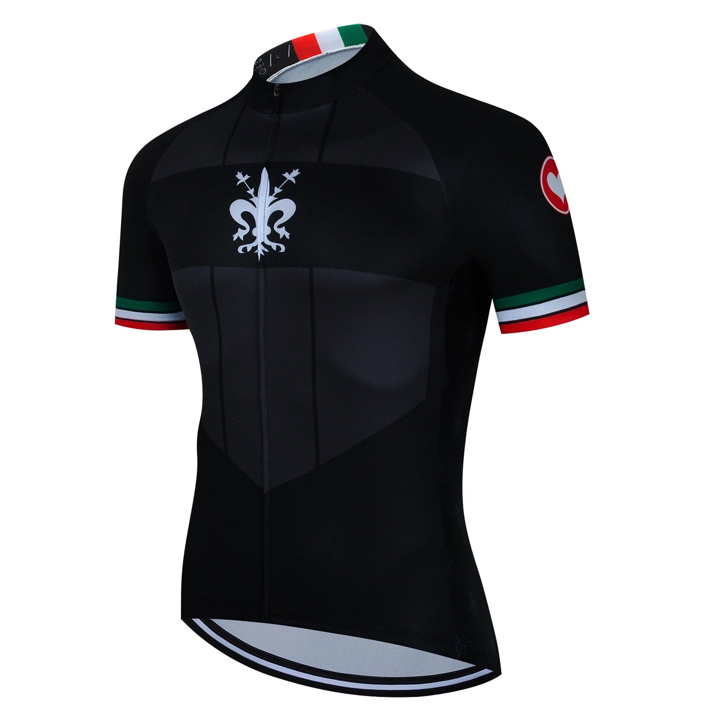 Classic Black Cycling Jersey