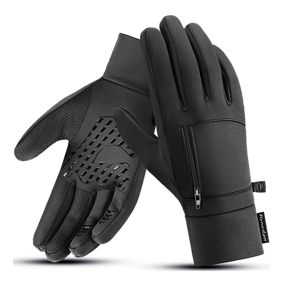 Winter-Touchscreen- und rutschfeste Fahrradhandschuhe