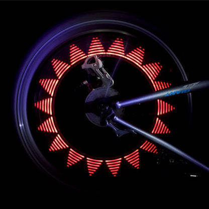 RGB LED Bicycle Wheel Spoke Light – USB Rechargeable Safety Signal Lamp