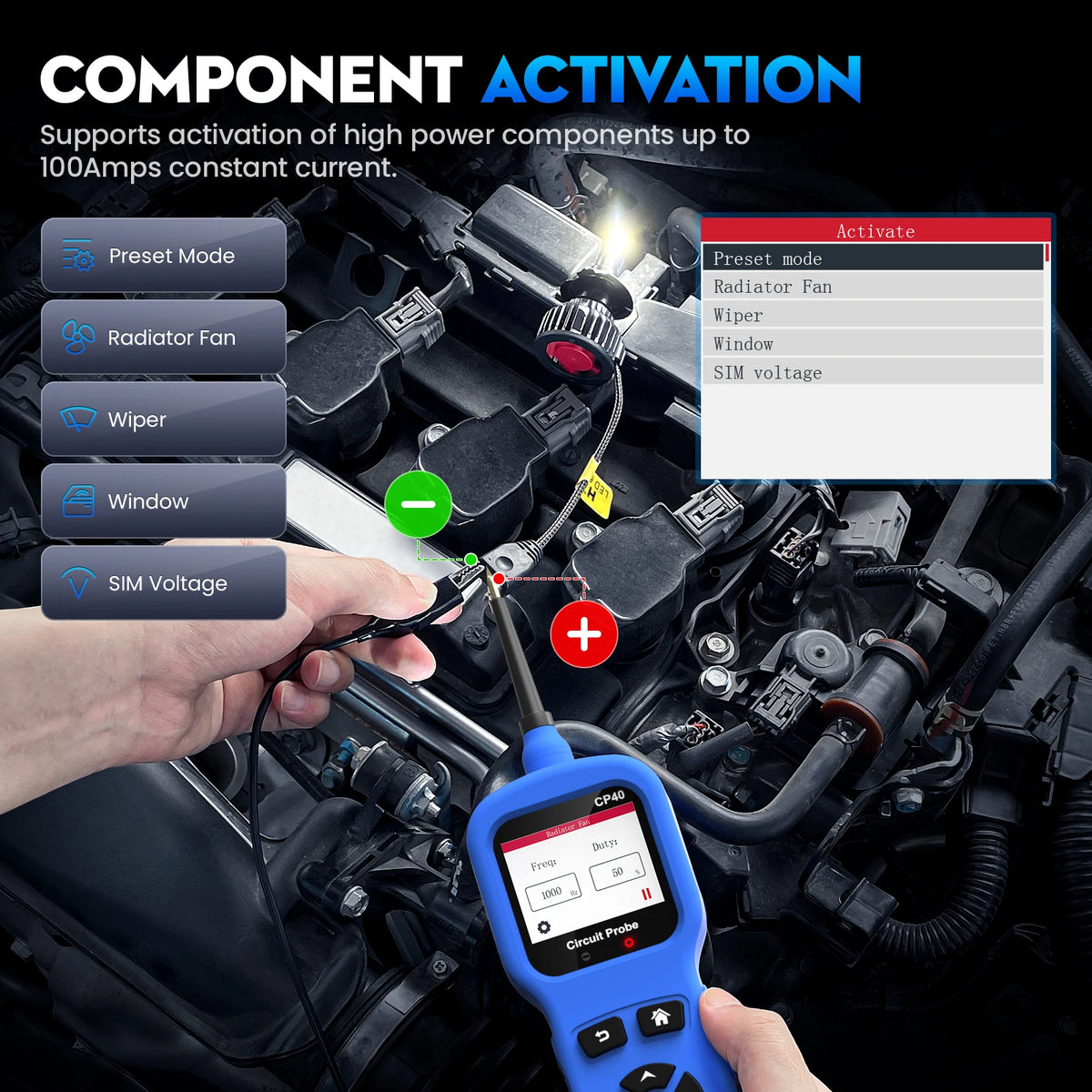 OBDResource CP40 Automotive Power Scan Probe