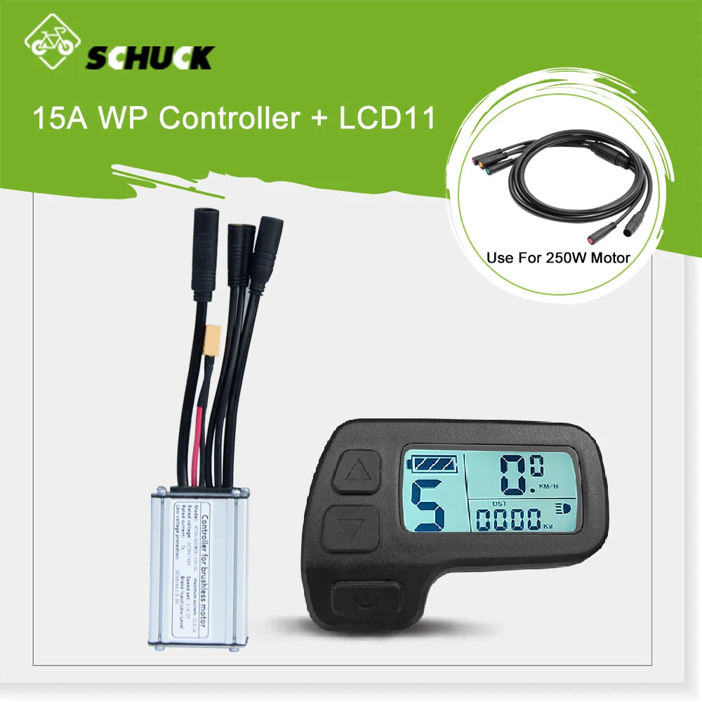 KT Waterproof Sine Wave E-Bike Controller – 36V/48V Brushless Motor Controller