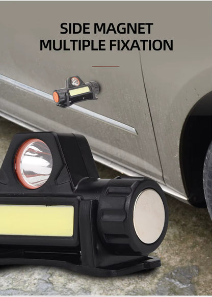 Wiederaufladbare LED-Stirnlampe
