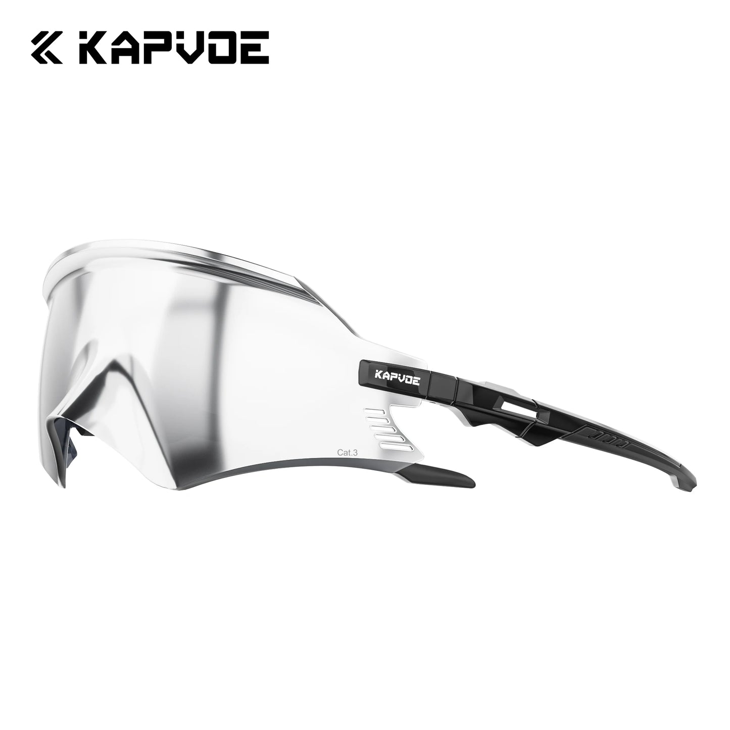 KAPVOE K2 Photochromic Cycling Sunglasses UV400 Sports Glasses