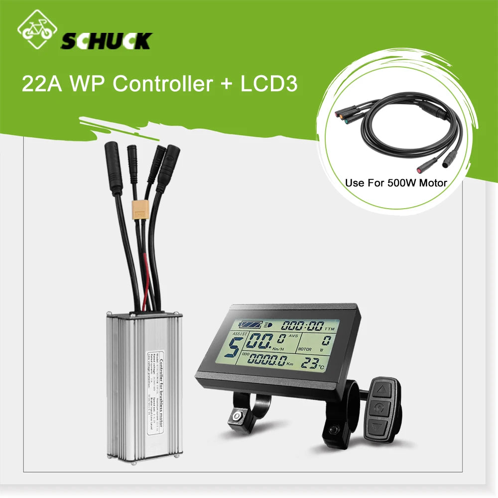 KT Waterproof Sine Wave E-Bike Controller – 36V/48V Brushless Motor Controller