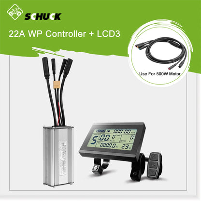 KT Waterproof Sine Wave E-Bike Controller – 36V/48V Brushless Motor Controller