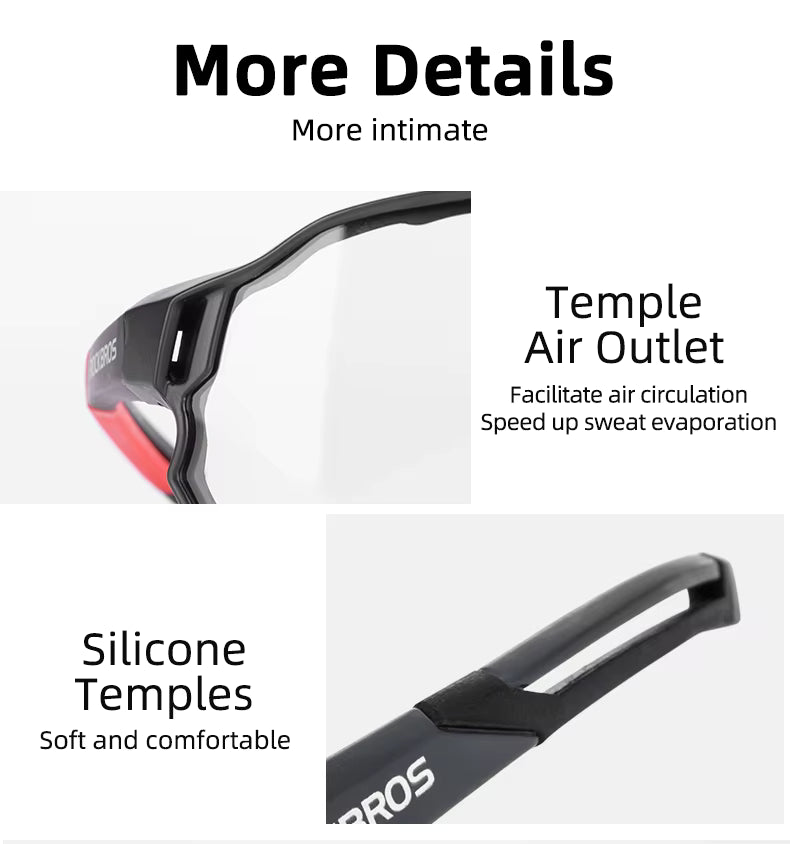 ROCKBROS Photochrome Fahrradbrille