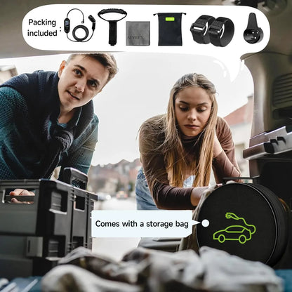 AFYEEV Portable Type 2 EV Charger 13A UK Plug / 32A CEE Plug