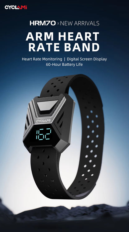 CYCLAMI HRM70 Bluetooth & ANT+ Heart Rate Monitor Armband