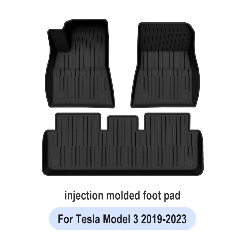 Tesla Model 3 / Model Y TPE Floor Mats 2019–2024