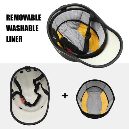 2-in-1 ABS Bicycle & Scooter Safety Helmet with Baseball Cap Design