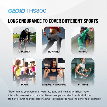 GEOID HS800 Armband Heart Rate Monitor Bluetooth ANT+