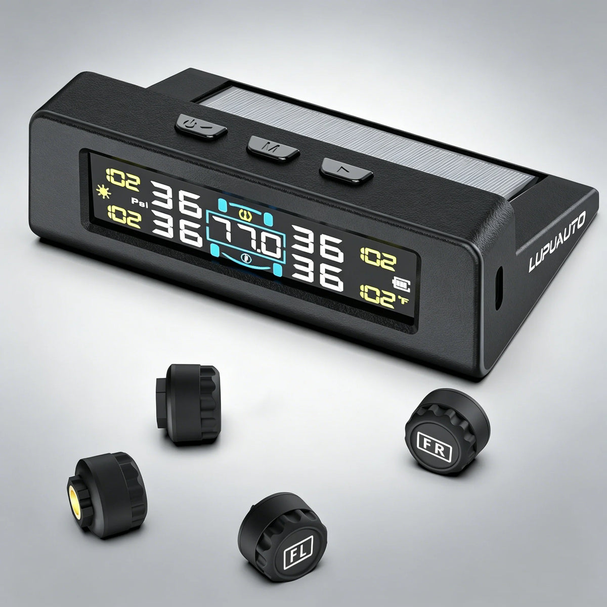 T20 Solar & USB TPMS Tyre Pressure Monitor