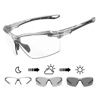 SCVCN Photochromic Cycling Sunglasses UV400 Sports Glasses