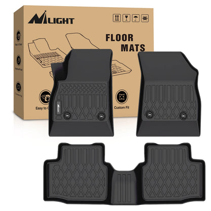 Custom-Fit TPE All-Weather Floor Mats for Chevrolet Models