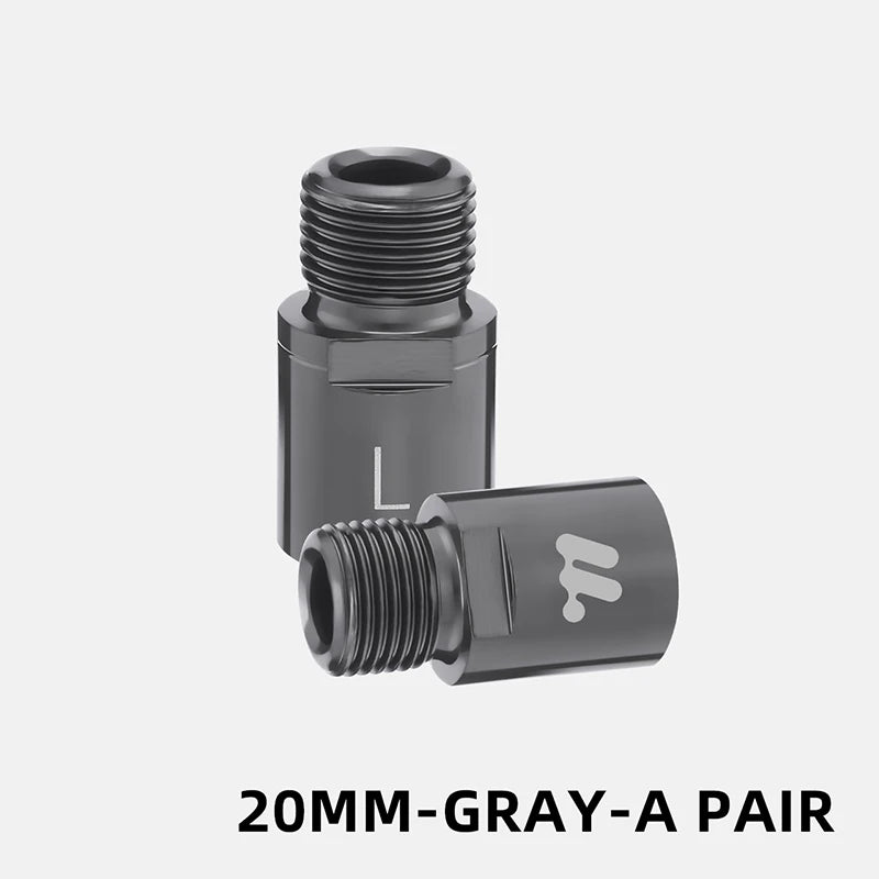 WEST BIKING Bicycle 20mm Pedal Extender Chromoly Steel