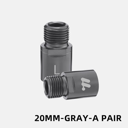 WEST BIKING Bicycle 20mm Pedal Extender Chromoly Steel