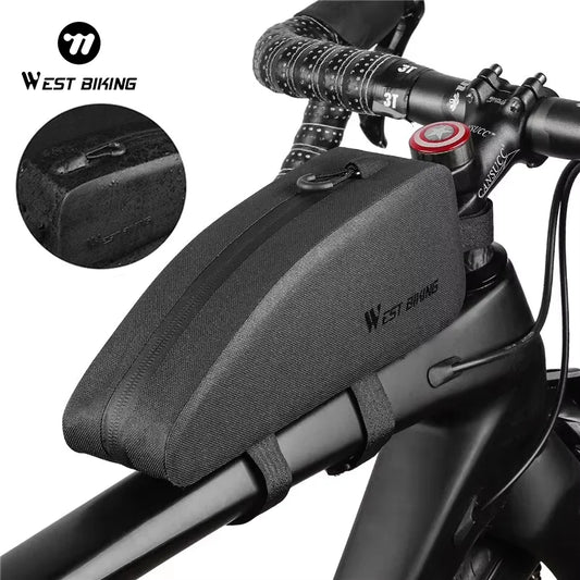 WEST BIKING Bicycle Top Tube Bag 1.2L