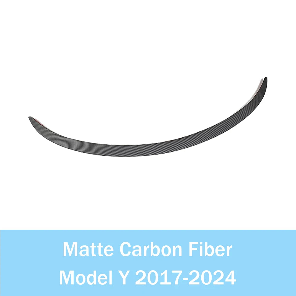 Tesla Model Y 2020-2024 Real Carbon Fibre Rear Spoiler