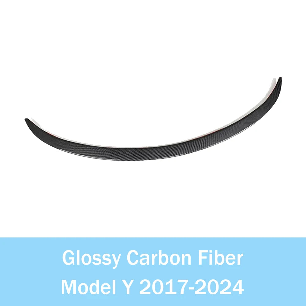 Tesla Model Y 2020-2024 Real Carbon Fibre Rear Spoiler