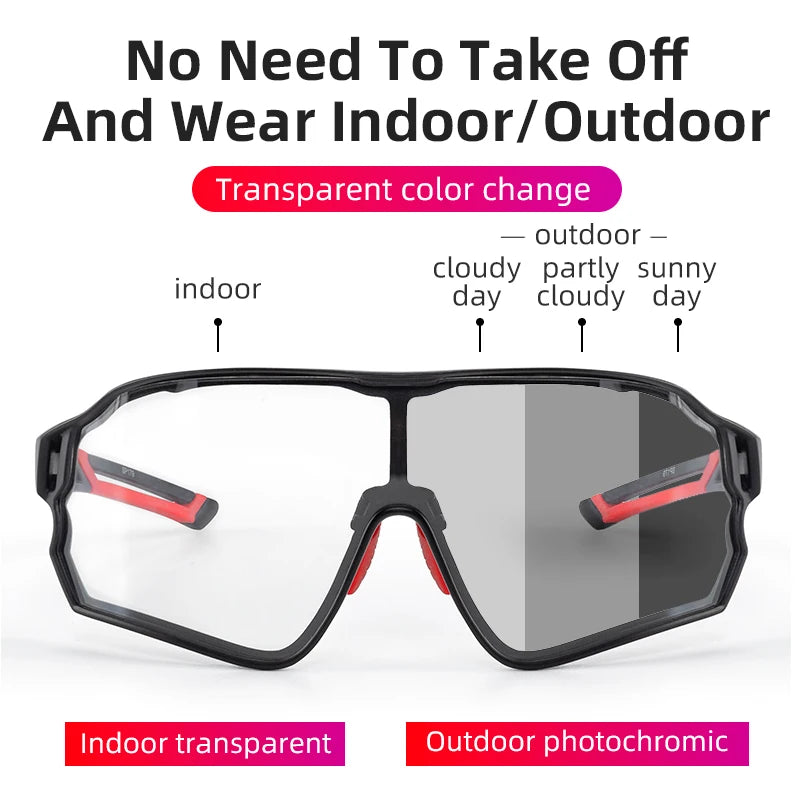 ROCKBROS Photochrome Fahrradbrille