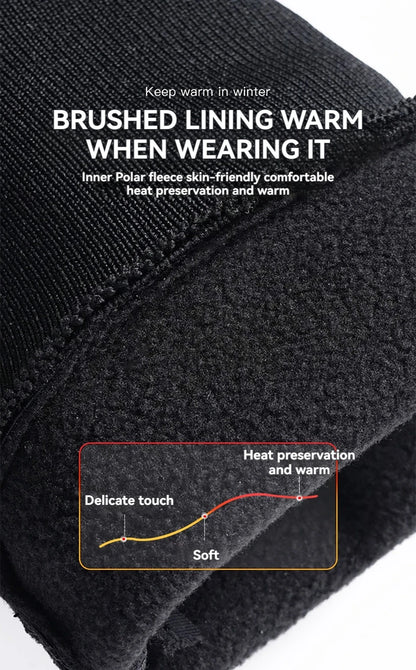 GTUBIKE Winter Waterproof Touchscreen Cycling Gloves