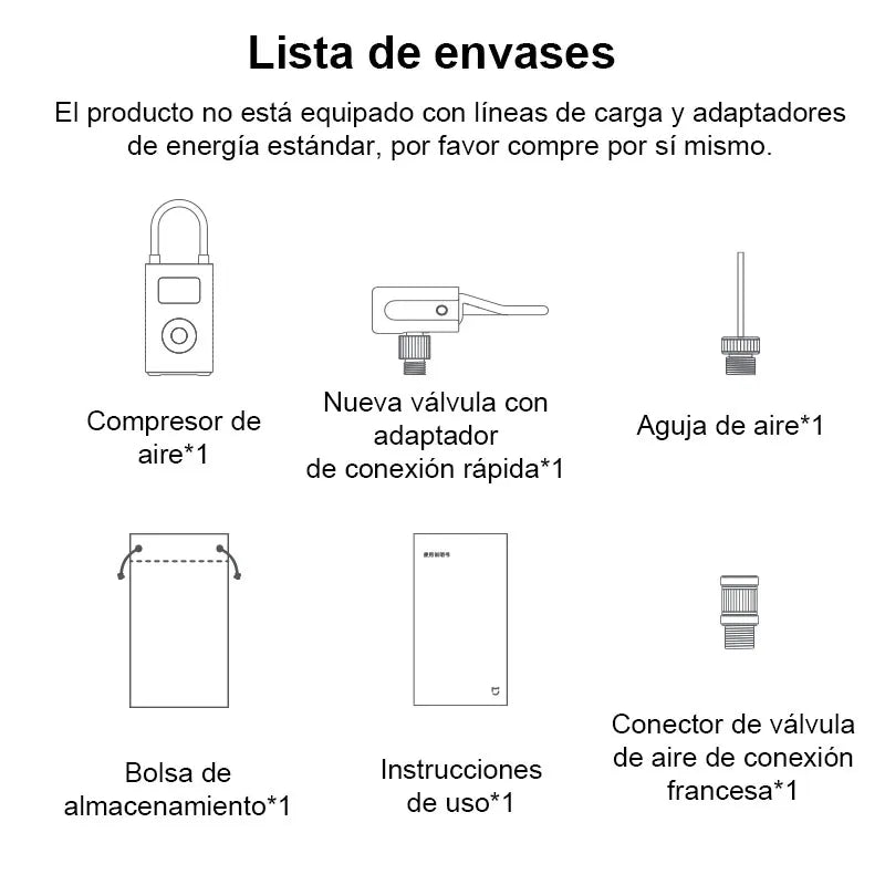 Xiaomi Mijia Tragbarer elektrischer Kompressor 2