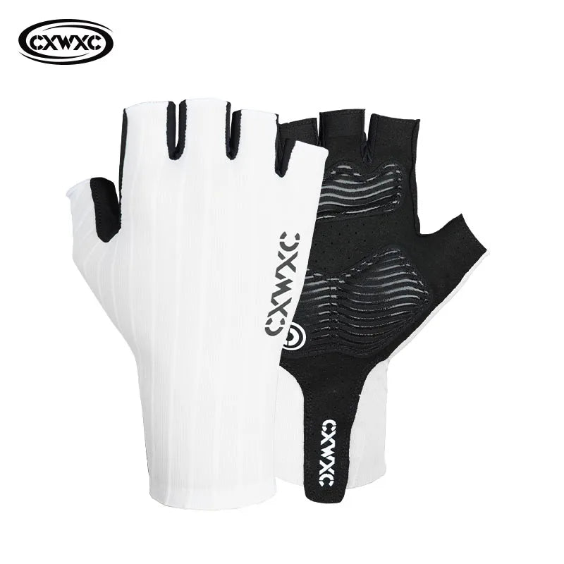 Cycling Half Finger Gloves with Extended Wrist Support