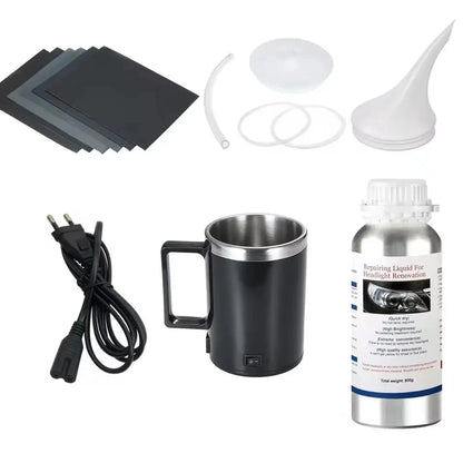800ml Car Headlight Restoration Liquid Polymer Kit