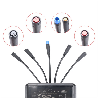 Electric Scooter Display Control Panel with Speed & Power Indicators