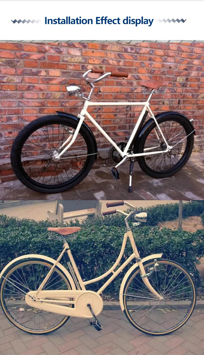Klassischer 3-LED-Fahrradscheinwerfer
