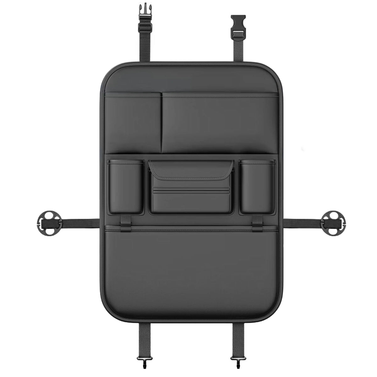 Universal PU Leather Car Seat Back Organizer