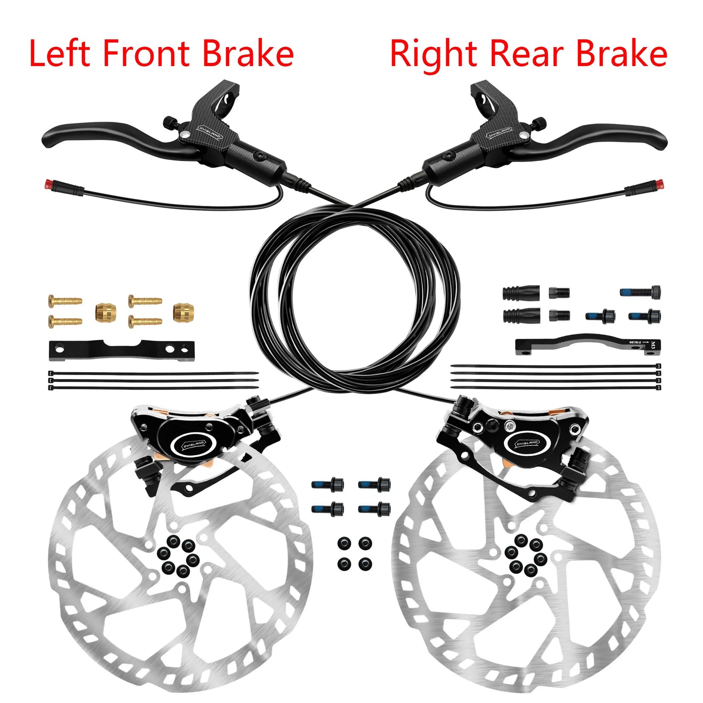 LD200PLUS 2-Piston E-Bike Hydraulic Disc Brake Se