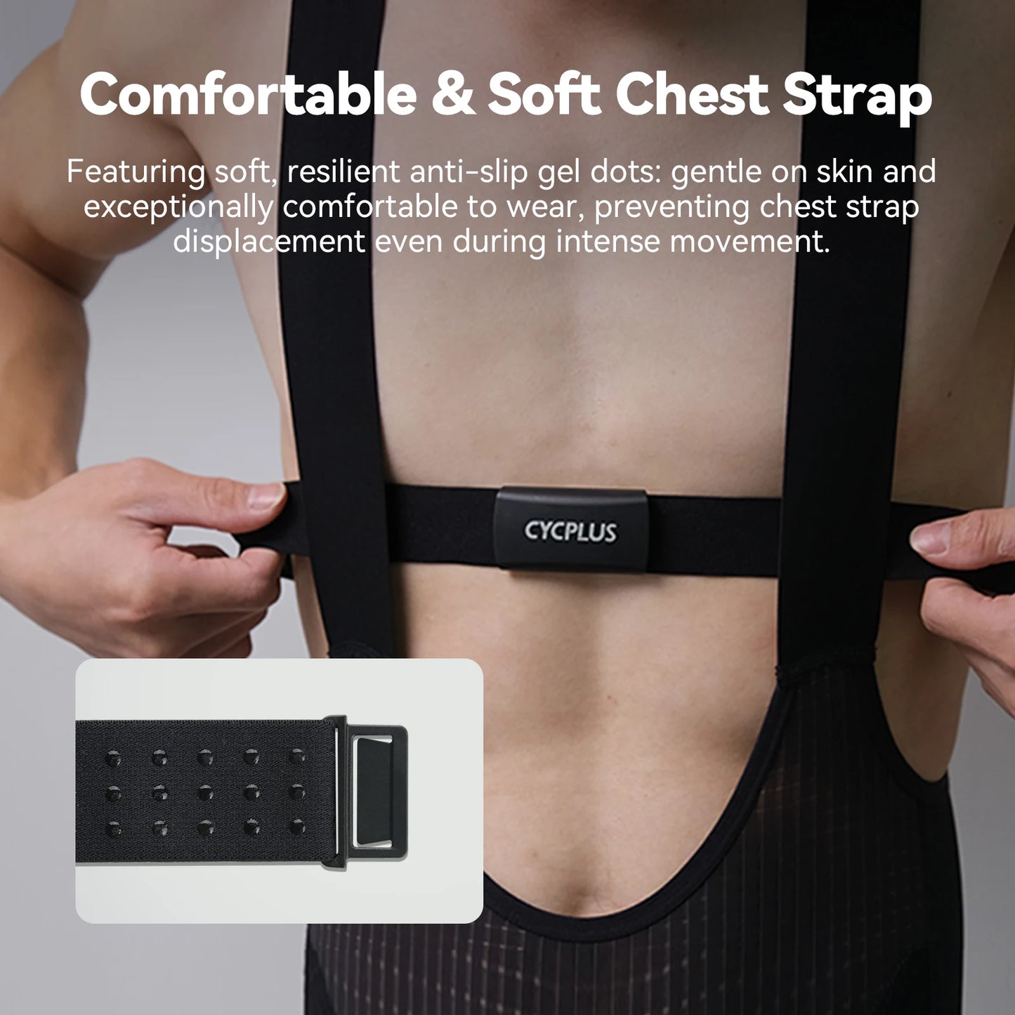 CYCPLUS H2 Pro Heart Rate Monitor Chest Strap